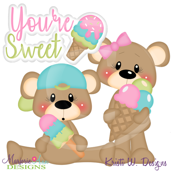 You're So Sweet Exclusive SVG Cutting Files Includes Clipart - Click Image to Close